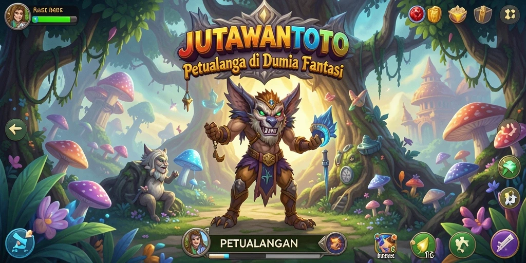 Antarmuka yang menarik dari JUTAWANTOTO dalam sebuah petualangan yang menegangkan.