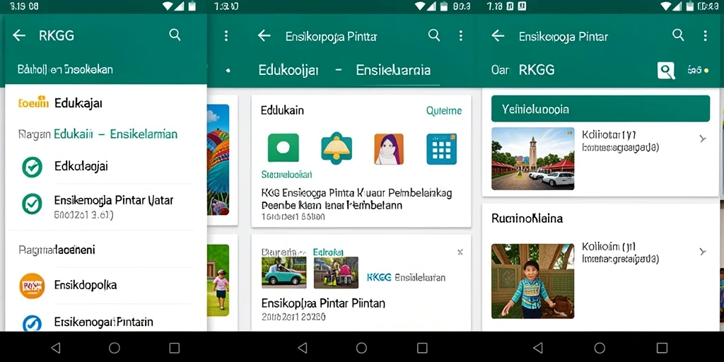 Antarmuka aplikasi RKGG yang informatif dan mudah digunakan.