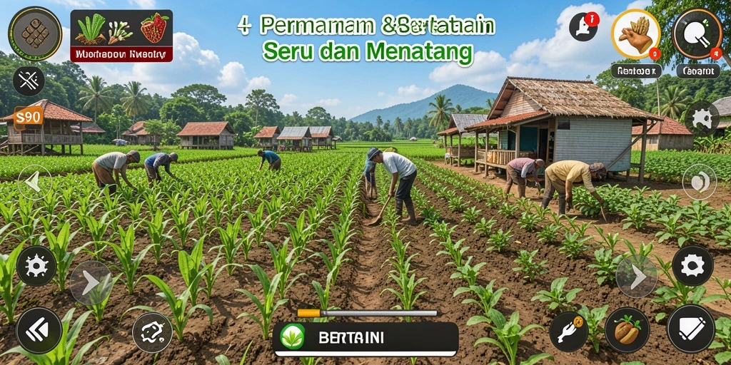 Antarmuka S80 yang memukau saat bercocok tanam.