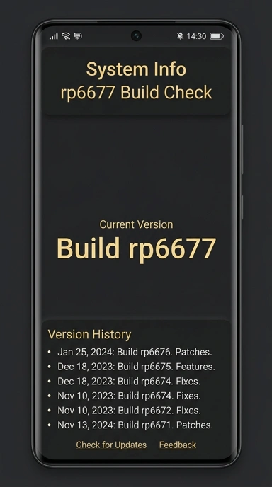 Riwayat Versi rp6677 untuk Pengguna Android